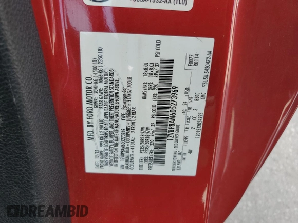 2013 Ford Mustang V6 z VIN 1ZVBP8AM6D5273969, wystawiony jako Copart lot #59223055 z przebiegiem 157 482 mil mil oraz Szkoda całkowita • Salvage title. Historia ofert i sprzedaży dostępna na DreamBid. Obrazek 12.
