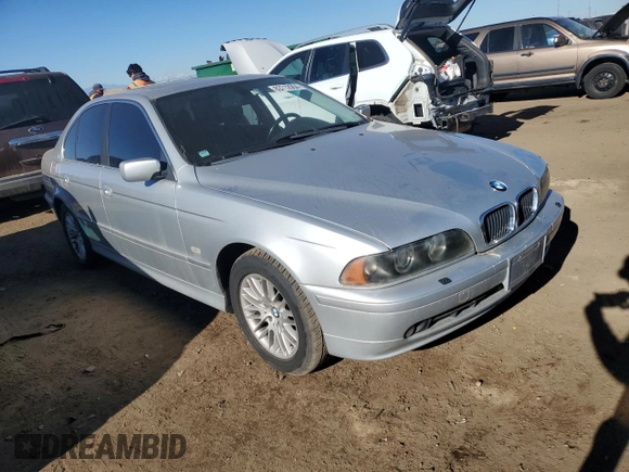 2003 BMW 5 Series 530iA with VIN WBADT63413CK36974, listed as a Copart auction lot 83712964 with 0 mi miles and Clean Title. Bid and sale history available at carsss.com. Image 4.