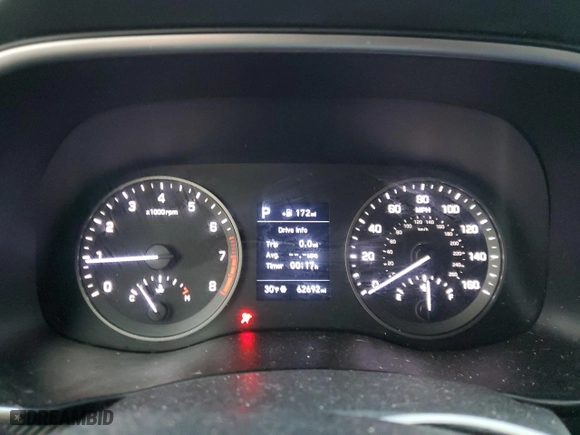2019 Hyundai Tucson Night with VIN KM8J33AL3KU932061, listed as a Copart auction lot 88005505 with 62,692 mi miles and Salvage Title. Bid and sale history available at carsss.com. Image 9.