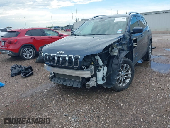 2021 Jeep Cherokee Latitude Lux with VIN 1C4PJLMX2MD107165, listed as a IAAI auction lot 42456893 with 62,625 mi miles and . Bid and sale history available at DreamBid. Image 6.