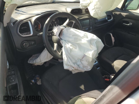 2019 Jeep Renegade Sport with VIN ZACNJAAB2KPK16435, listed as a Copart auction lot 58213515 with 218,292 mi miles and Salvage title. Bid and sale history available at DreamBid. Image 8.