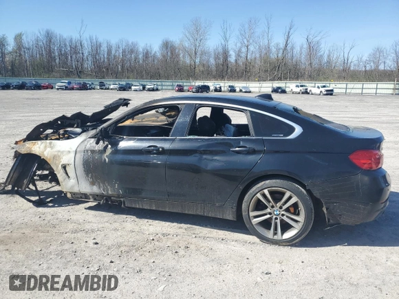 2016 BMW 4 Series 428i xDrive with VIN WBA4C9C52GG140148, listed as a Copart auction lot 54747935 with Not Provided miles and Salvage Title. Bid and sale history available at DreamBid. Image 2.