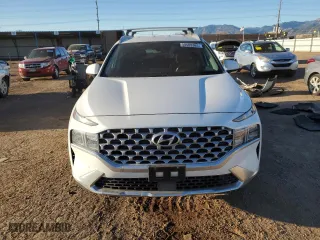 2022 Hyundai Santa Fe SEL with VIN 5NMS2DAJ0NH418955, listed as a Copart auction lot 50609365 with 27,860 mi miles and Salvage Title. Bid and sale history available at carsss.com. Image 5.