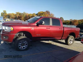 2021 Ram 2500 Big Horn with VIN 3C6UR5DL1MG581624, listed as a Copart auction lot 79247974 with 50,828 mi miles and Salvage title. Bid and sale history available at DreamBid. Image 1.