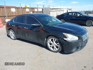 2014 Nissan Maxima SV with VIN 1N4AA5AP0EC453850, listed as a IAAI auction lot 41881210 with Not Provided miles and . Bid and sale history available at DreamBid. Image 1.