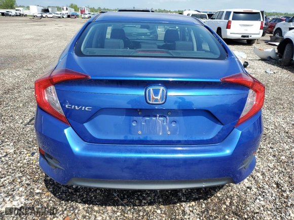 2017 Honda Civic Sedan LX with VIN 19XFC2F55HE024216, listed as a Copart auction lot 51137875 with 86,753 mi miles and Salvage Title. Bid and sale history available at carsss.com. Image 6.