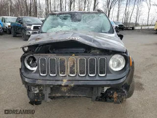 2015 Jeep Renegade Latitude with VIN ZACCJBBT4FPC41186, listed as a Copart auction lot 53260415 with 122,690 mi miles and Salvage Title. Bid and sale history available at carsss.com. Image 5.