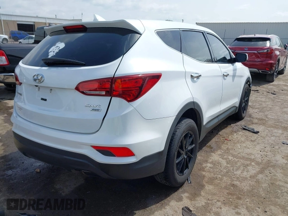 2017 Hyundai Santa Fe 2.4L z VIN 5XYZTDLB3HG439072, wystawiony jako IAAI lot #42061127 z przebiegiem 145 864 mil mil oraz . Historia ofert i sprzedaży dostępna na DreamBid. Obrazek 4.