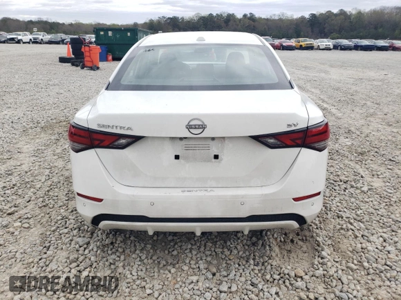 2024 Nissan Sentra SV with VIN 3N1AB8CV5RY226769, listed as a Copart auction lot 49704435 with 36,993 mi miles and Salvage Title. Bid and sale history available at carsss.com. Image 6.