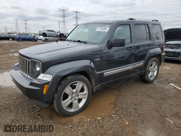2011 Jeep Liberty Sport Jet z VIN 1J4PN2GK7BW562653, wystawiony jako Copart lot #51105385 z przebiegiem 89 823 mil mil oraz Szkoda całkowita • Salvage title. Historia ofert i sprzedaży dostępna na DreamBid. Obrazek 1.