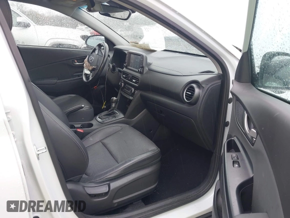 2018 Hyundai Kona Limited with VIN KM8K33A52JU174184, listed as a IAAI auction lot 41979223 with 76,306 mi miles. Bid and sale history available at carsss.com. Image 5.
