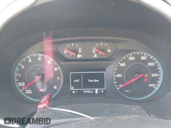 2019 Chevrolet Malibu LS with VIN 1G1ZB5ST1KF142016, listed as a IAAI auction lot 41770598 with 117,175 mi miles and . Bid and sale history available at DreamBid. Image 7.