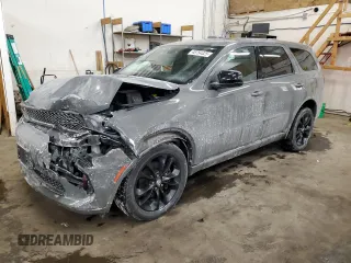 2022 Dodge Durango SXT with VIN 1C4RDJAG2NC161498, listed as a Copart auction lot 45754325 with 33,723 mi miles and Salvage Title. Bid and sale history available at DreamBid. Image 1.