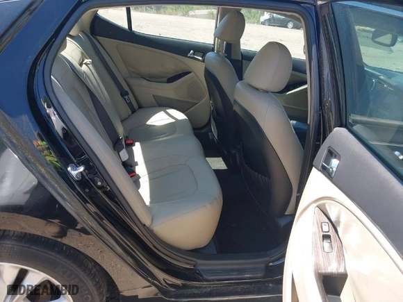 2011 Kia Optima EX with VIN KNAGN4A71B5139155, listed as a IAAI auction lot 42048976 with 130,400 mi miles. Bid and sale history available at carsss.com. Image 8.