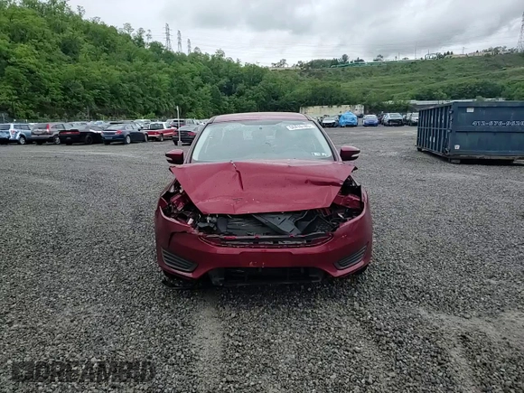 2017 Ford Focus SE with VIN 1FADP3F26HL209475, listed as a Copart auction lot 58416185 with 71,318 mi miles and Salvage title. Bid and sale history available at DreamBid. Image 14.