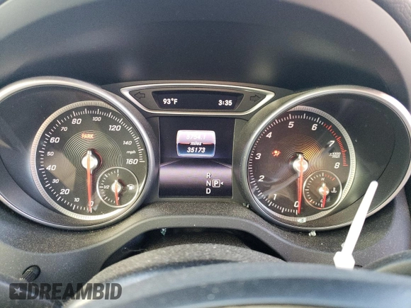 2018 Mercedes-Benz CLA 250 with VIN WDDSJ4EB0JN538764, listed as a Copart auction lot 79463033 with 35,173 mi miles and . Bid and sale history available at DreamBid. Image 9.