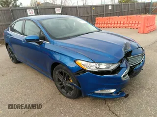 2017 Ford Fusion S with VIN 3FA6P0G73HR282368, listed as a IAAI auction lot 41906999 with 76,259 mi miles. Bid and sale history available at carsss.com. Image 1.