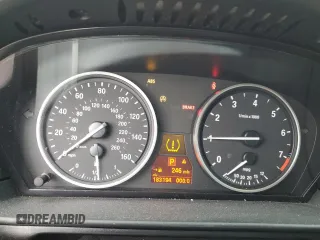 2008 BMW 5 Series 528i with VIN WBANU53588CT03677, listed as a Copart auction lot 49956525 with 183,194 mi miles and Salvage Title. Bid and sale history available at carsss.com. Image 9.