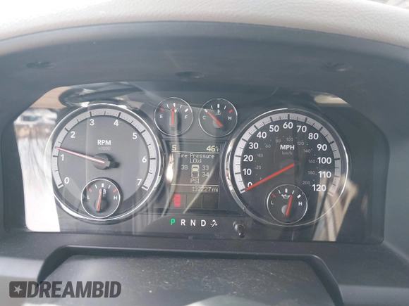 2012 Ram 1500 Big Horn with VIN 1C6RD7LT9CS229707, listed as a IAAI auction lot 41860100 with 137,227 mi miles. Bid and sale history available at carsss.com. Image 7.