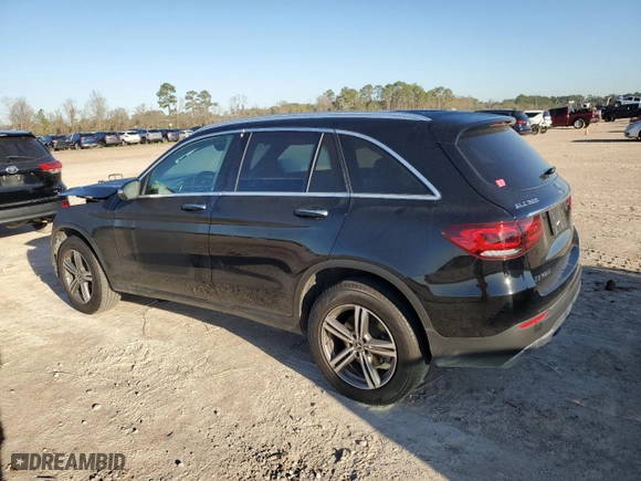 2020 Mercedes-Benz GLC with VIN W1N0G8DB9LF773162, listed as a Copart auction lot 48365575 with 59,668 mi miles and Salvage Title. Bid and sale history available at carsss.com. Image 2.