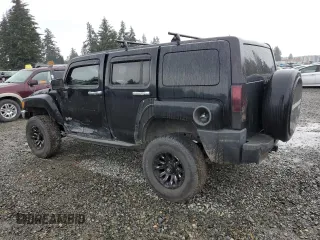2008 Hummer H3 SUV Luxury with VIN 5GTEN13E188116088, listed as a Copart auction lot 78830404 with 168,244 mi miles and Salvage Title. Bid and sale history available at carsss.com. Image 2.