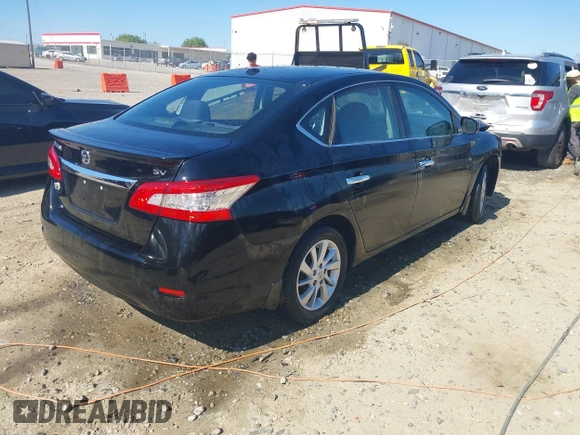 2015 Nissan Sentra S with VIN 3N1AB7AP7FY320503, listed as a IAAI auction lot 41899135 with 199,262 mi miles and . Bid and sale history available at DreamBid. Image 4.
