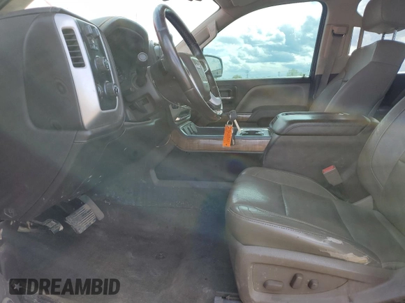 2015 GMC Sierra 2500HD SLT with VIN 1GT12ZEGXFF103781, listed as a Copart auction lot 58425885 with 292,156 mi miles and Clean title. Bid and sale history available at DreamBid. Image 7.