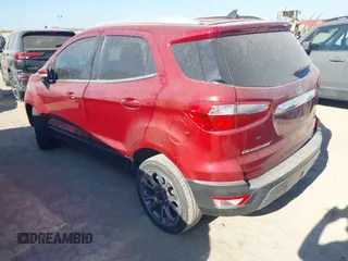 2019 Ford EcoSport Titanium with VIN MAJ3S2KEXKC272574, listed as a IAAI auction lot 41743534 with 83,248 mi miles and . Bid and sale history available at DreamBid. Image 3.