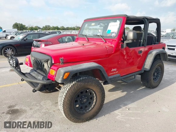 2003 Jeep Wrangler SE z VIN 1J4FA29113P323655, wystawiony jako IAAI lot #42704498 z przebiegiem 189 763 mil mil oraz . Historia ofert i sprzedaży dostępna na DreamBid. Obrazek 2.