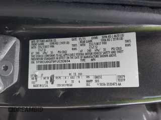 2015 Ford Escape SE with VIN 1FMCU0G79FUC53934, listed as a IAAI auction lot 41912831 with 117,197 mi miles. Bid and sale history available at carsss.com. Image 9.