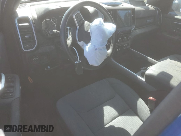 2023 Ram 1500 Big Horn with VIN 1C6RRFBG6PN606238, listed as a Copart auction lot 77317934 with 9,211 mi miles and Salvage Title. Bid and sale history available at carsss.com. Image 8.