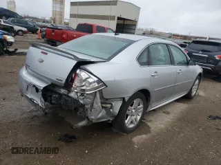 2013 Chevrolet Impala LT with VIN 2G1WG5E39D1210170, listed as a Copart auction lot 49642915 with 138,969 mi miles and Salvage Title. Bid and sale history available at DreamBid. Image 3.