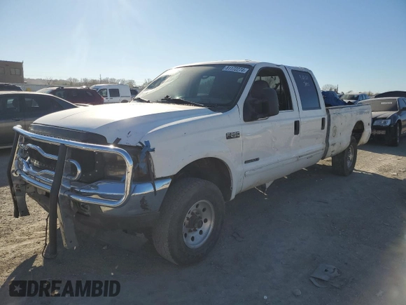 2001 Ford F-250 XL with VIN 3FTNW21F91MA38487, listed as a Copart auction lot 81172274 with 74,949 mi miles and Salvage title. Bid and sale history available at DreamBid. Image 1.