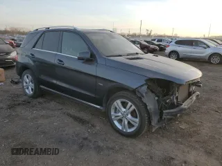 2012 Mercedes-Benz M with VIN 4JGDA5HB9CA035969, listed as a Copart auction lot 78887234 with 137,070 mi miles and Salvage Title. Bid and sale history available at carsss.com. Image 4.