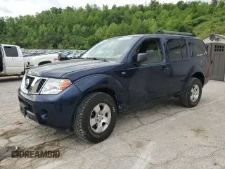 2008 Nissan Pathfinder S with VIN 5N1AR18B08C646912, listed as a Copart auction lot 56043325 with 202,365 mi miles and Salvage title. Bid and sale history available at DreamBid. Image 1.