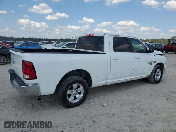 2021 Ram 1500 SLT with VIN 1C6RR6TTXMS515840, listed as a Copart auction lot 72746294 with 77,548 mi miles and Salvage title. Bid and sale history available at DreamBid. Image 3.