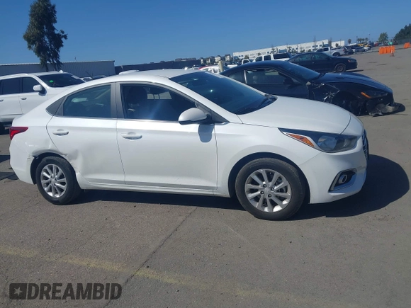 2022 Hyundai Accent SE with VIN 3KPC24A61NE178497, listed as a IAAI auction lot 41814752 with 21,267 mi miles. Bid and sale history available at carsss.com. Image 13.