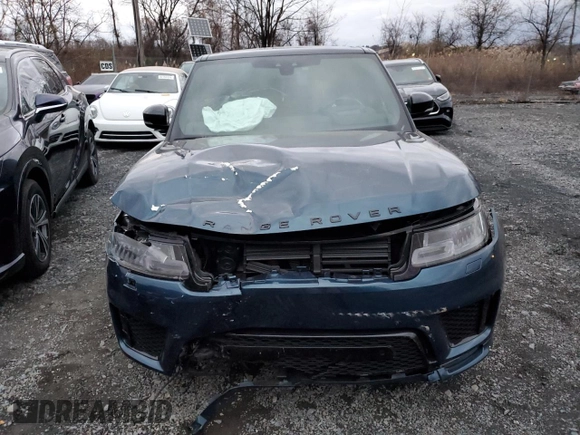 2022 Land Rover Range Rover Sport HSE Dynamic with VIN SALWR2SEXNA205758, listed as a Copart auction lot 82760554 with 43,452 mi miles and Salvage Title. Bid and sale history available at DreamBid. Image 5.