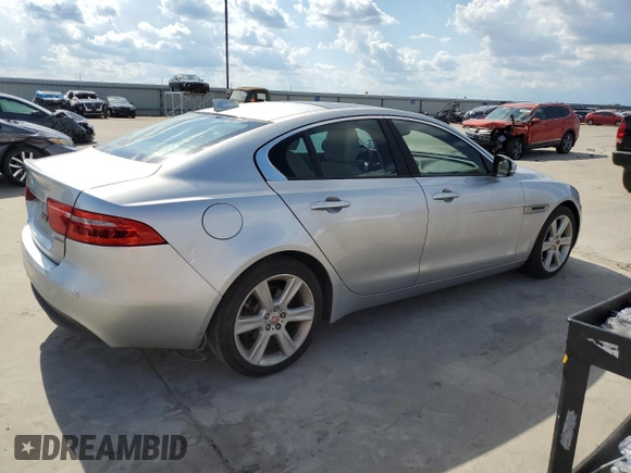 2017 Jaguar XE with VIN SAJAD4BN8HA970405, listed as a Copart auction lot 69598694 with 111,865 mi miles and Salvage Title. Bid and sale history available at DreamBid. Image 3.
