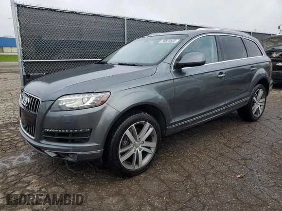 2015 Audi Q7 Premium Plus z VIN WA1LGAFE3FD029618, wystawiony jako Copart lot #58665605 z przebiegiem 146 148 mil mil oraz Czysty tytuł • Clean title. Historia ofert i sprzedaży dostępna na DreamBid. Obrazek 1.