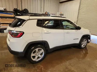 2023 Jeep Compass Latitude with VIN 3C4NJDBNXPT561810, listed as a Copart auction lot 64895215 with 59,166 mi miles and Clean title. Bid and sale history available at DreamBid. Image 3.