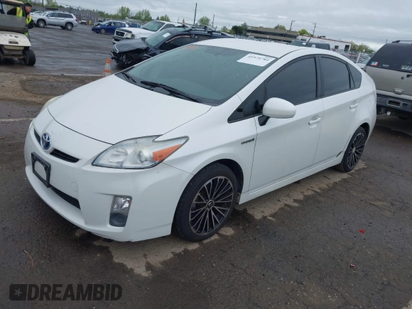 2011 Toyota Prius I with VIN JTDKN3DU2B0256023, listed as a IAAI auction lot 41979784 with Not Provided miles. Bid and sale history available at carsss.com. Image 2.