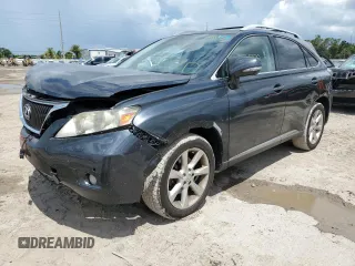 2011 Lexus RX 350 with VIN JTJZK1BA2B2410994, listed as a Copart auction lot 59999763 with 124,972 mi miles and Salvage Title. Bid and sale history available at DreamBid. Image 1.