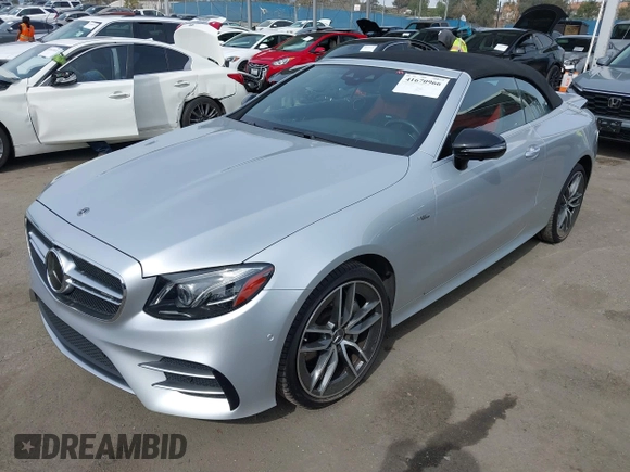 2019 Mercedes-Benz E 53 AMG with VIN WDD1K6BB9KF074877, listed as a IAAI auction lot 41670966 with 53,305 mi miles and . Bid and sale history available at DreamBid. Image 17.