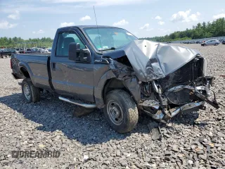 2015 Ford F-250 XLT with VIN 1FTBF2B65FEC75010, listed as a Copart auction lot 63868314 with 73,742 mi miles and Salvage title. Bid and sale history available at DreamBid. Image 4.