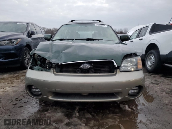 2002 Subaru Legacy Outback Limited with VIN 4S3BH686927611149, listed as a Copart auction lot 43475355 with 164,387 mi miles and Salvage title. Bid and sale history available at DreamBid. Image 5.