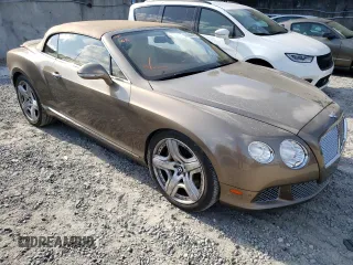 2013 Bentley Continental GT with VIN SCBGR3ZA0DC078755, listed as a Copart auction lot 51080333 with 28,361 mi miles and . Bid and sale history available at DreamBid. Image 4.