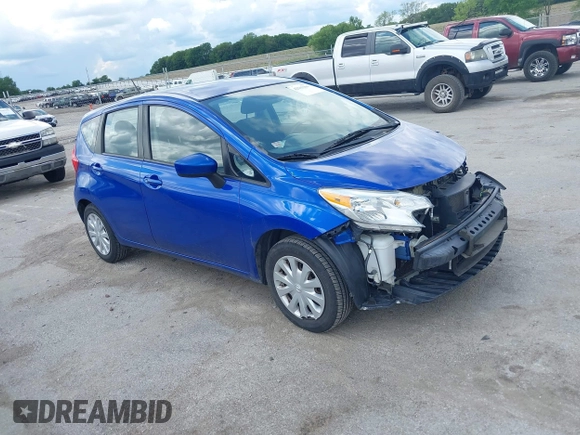 2016 Nissan Note S with VIN 3N1CE2CP6GL390508, listed as a IAAI auction lot 42543381 with 106,954 mi miles and . Bid and sale history available at DreamBid. Image 1.