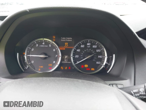 2017 Acura MDX Technology с VIN 5FRYD4H55HB039693, выставлен на аукционе IAAI как лот 42301763 с пробегом 123 399 миль миль и . История ставок и продаж доступна на DreamBid. Изображение 7.