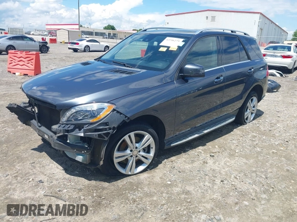 2015 Mercedes-Benz M 350 with VIN 4JGDA5JB7FA574881, listed as a IAAI auction lot 42246279 with 160,196 mi miles and . Bid and sale history available at DreamBid. Image 2.